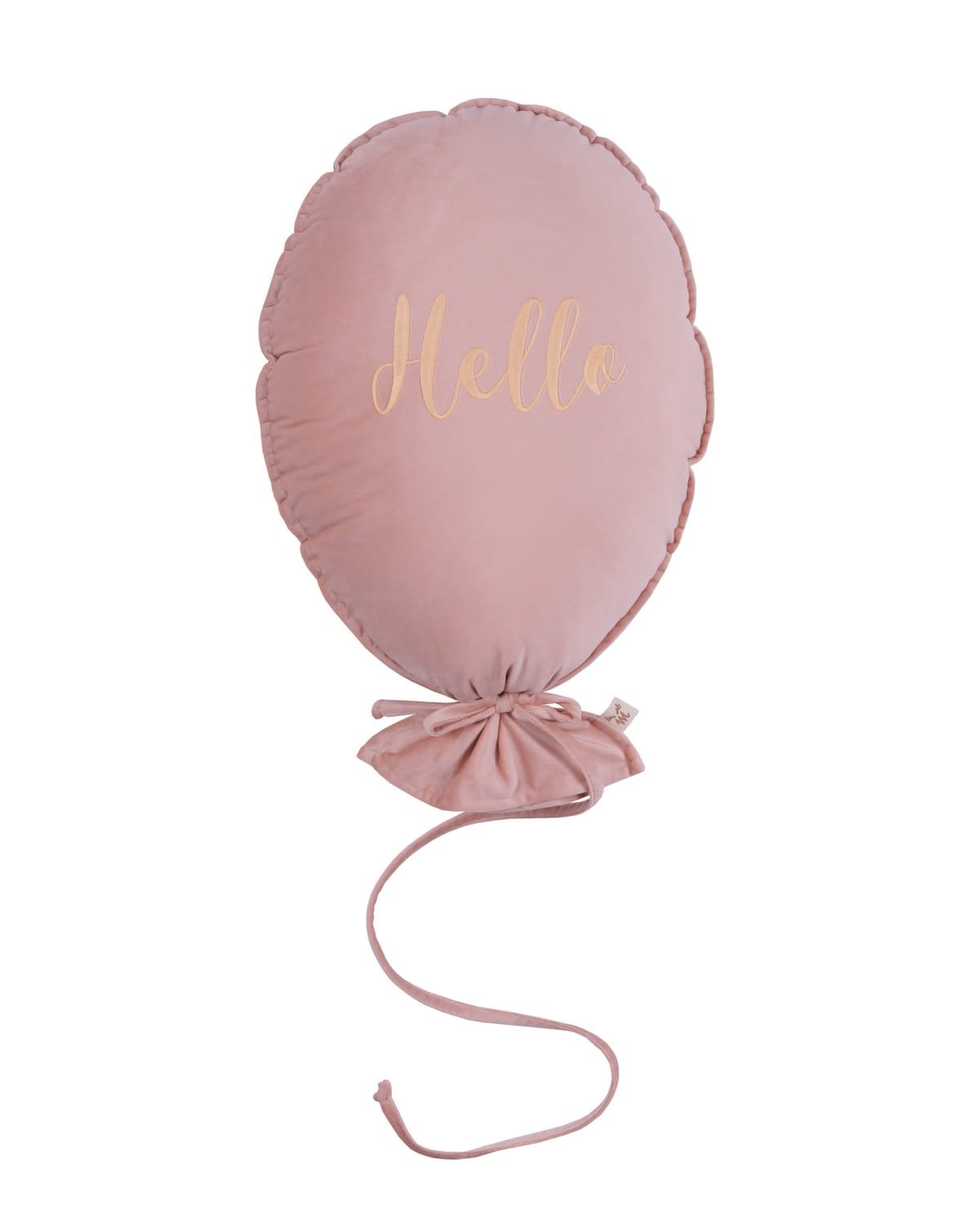 Velvet Ballon Lichtroze