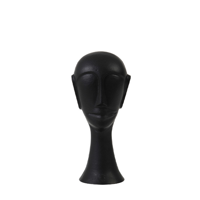 Ornament Head Zwart