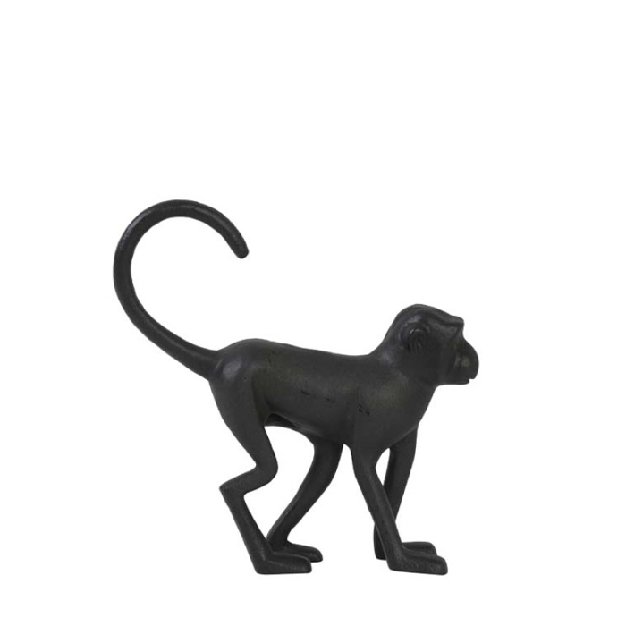 Ornament Monkey Zwart