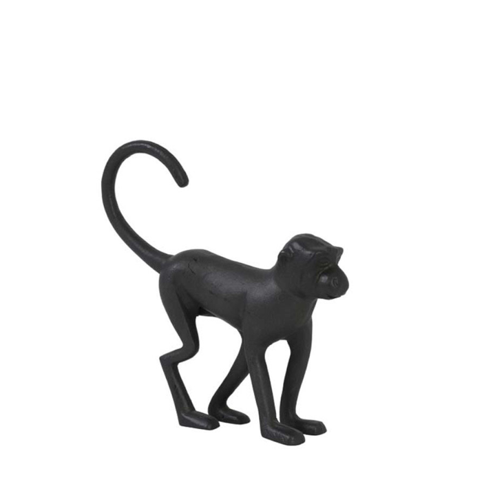 Ornament Monkey Zwart