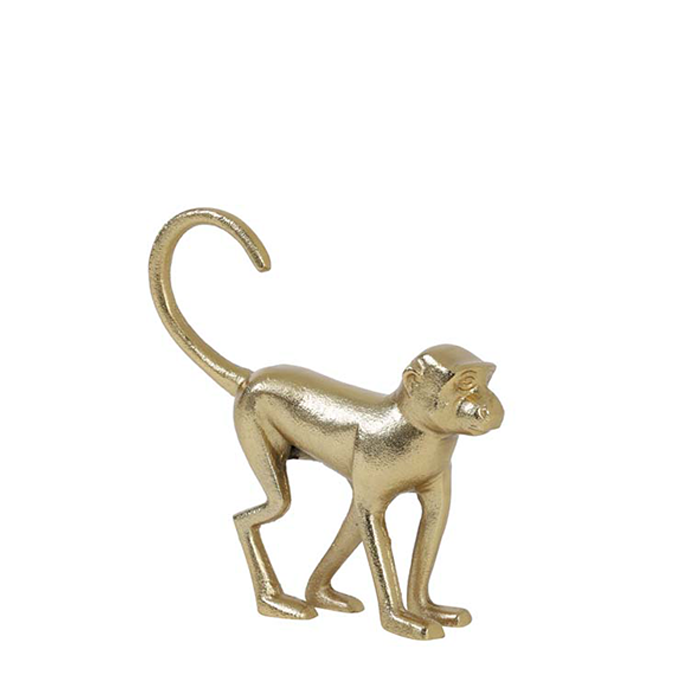 Ornament Monkey Goud