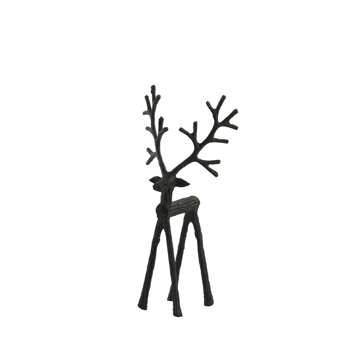 Ornament Deer Zwart