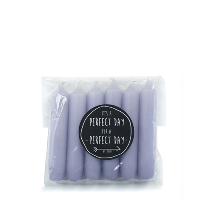 Kaarsjes Misty Lilac