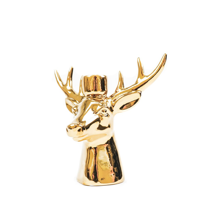 Kandelaar Rendier Goud