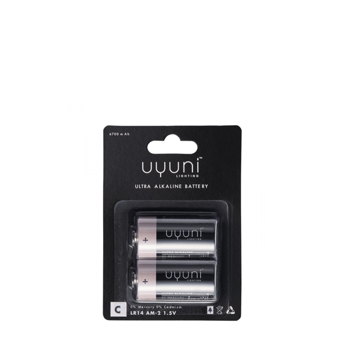 C Batterijen - 2-pack
