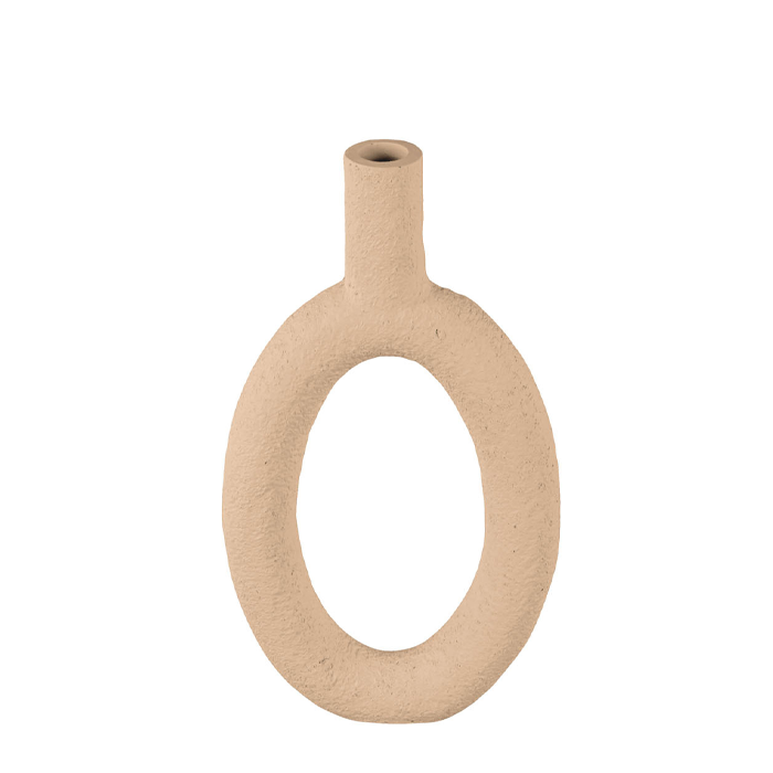 Kandelaar Ring Oval High Zand
