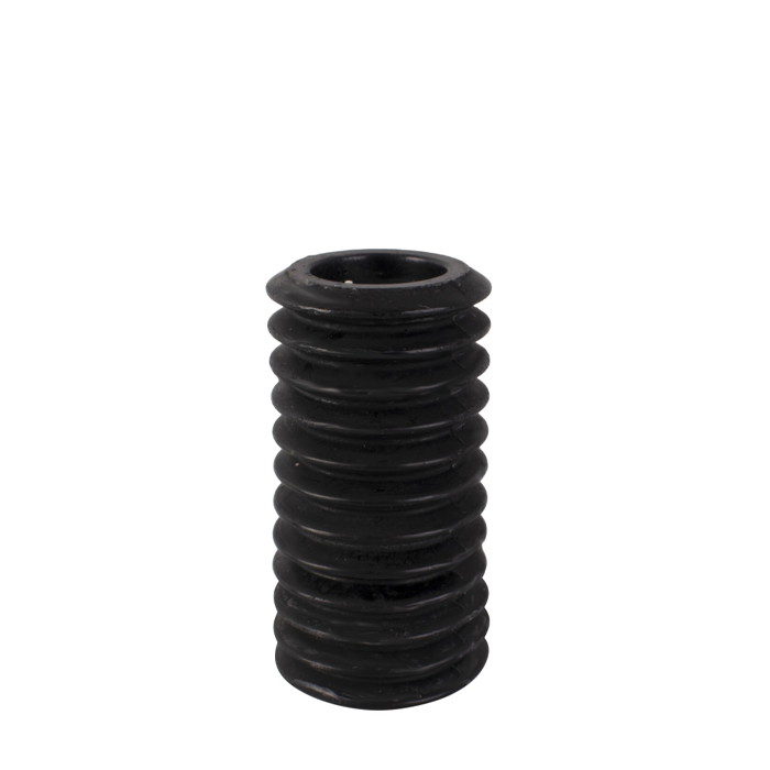 Figuurkaars Circles Zwart