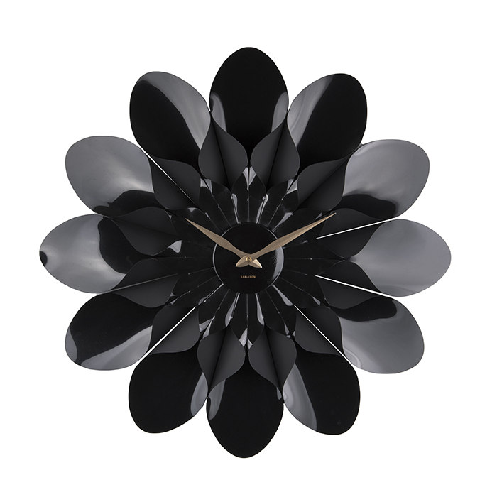Klok Flower Zwart