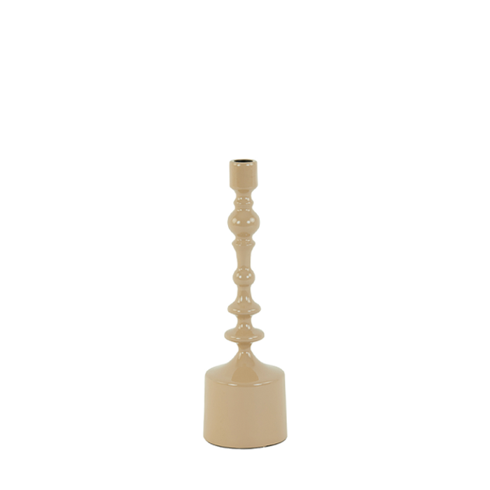 Kandelaar Sheva Hoogglans Beige