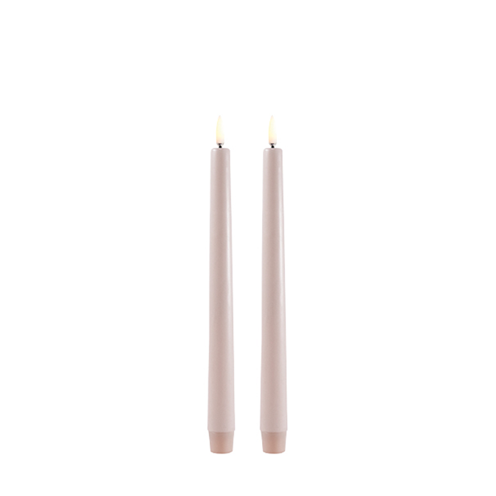 LED Dinerkaars Beige - set van 2