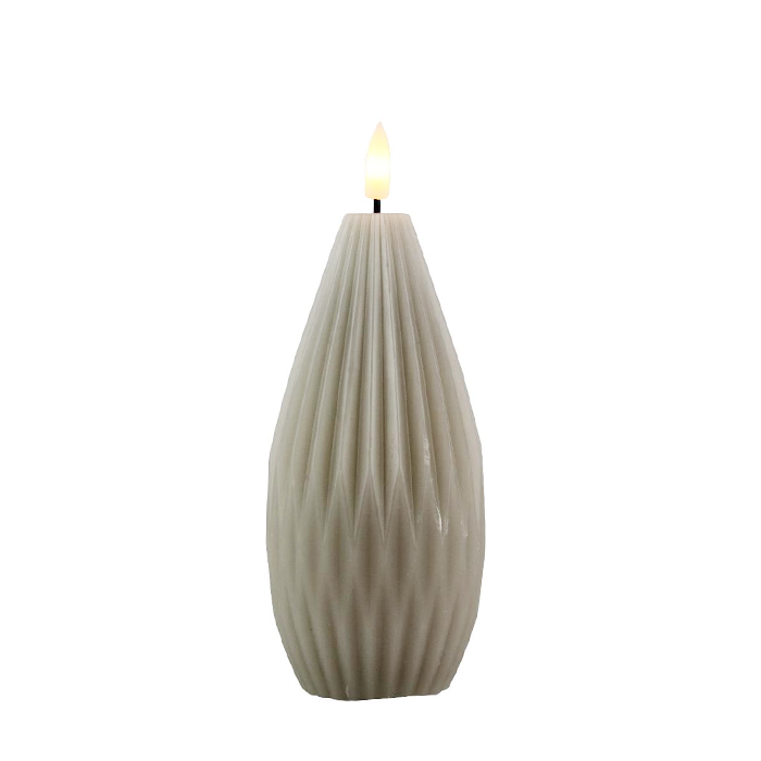 LED Figuurkaars Beige
