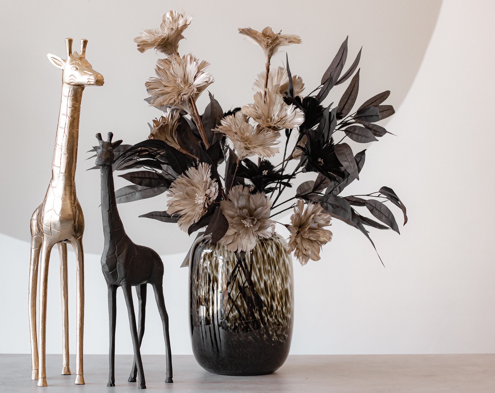 Ornament Giraffe Goud