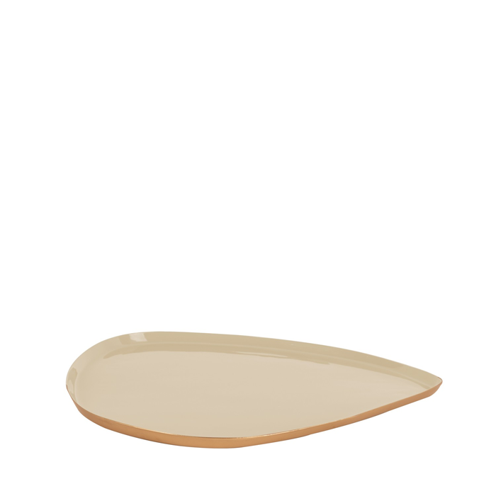 Dienblad Mila Hoogglans Creme