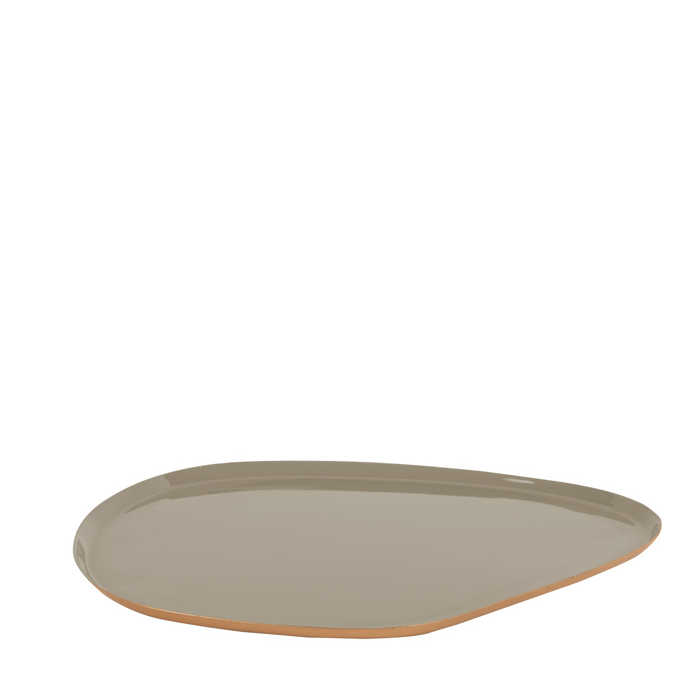 Dienblad Mila Hoogglans Beige