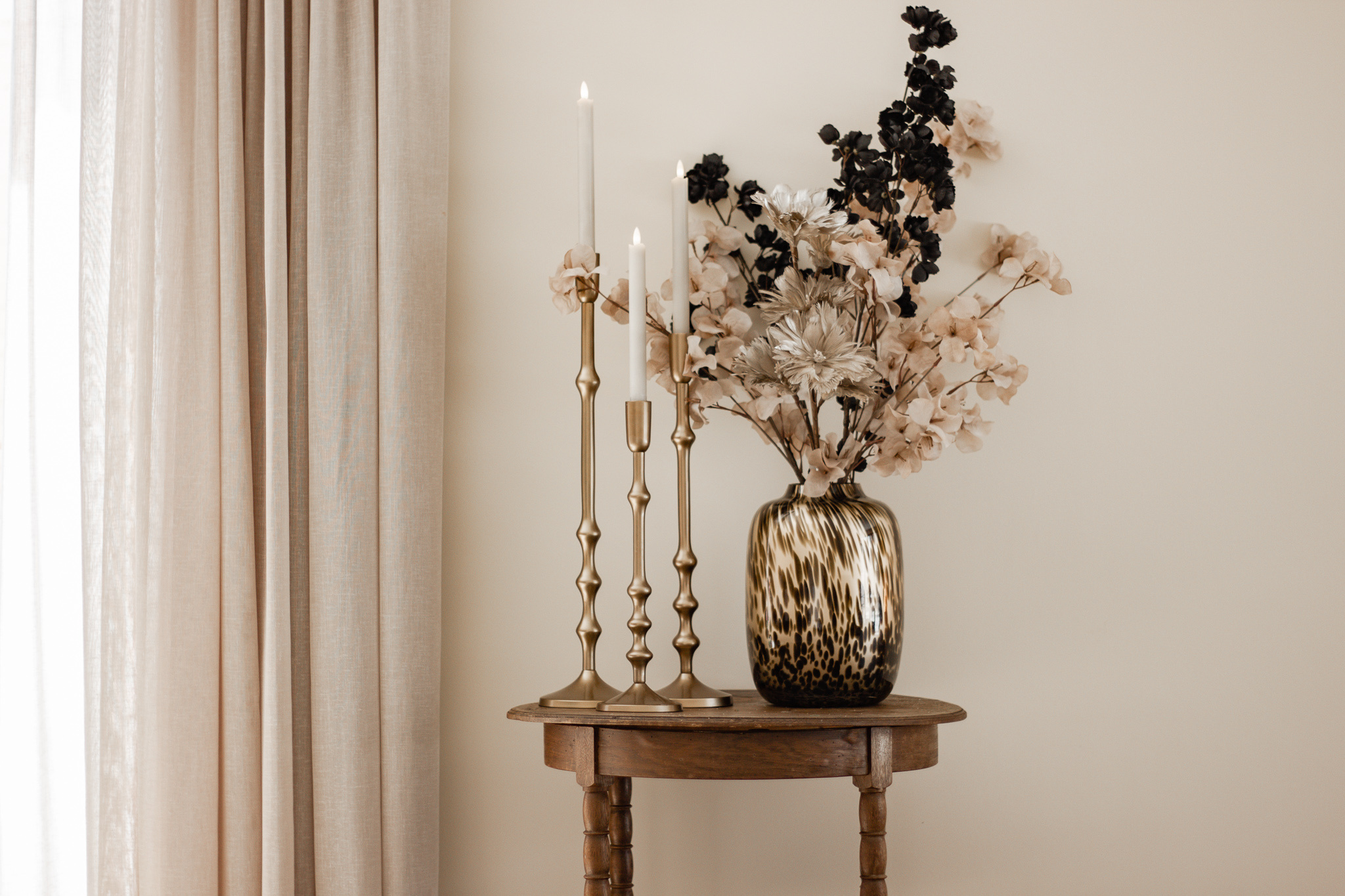 Boeket Romy - Beige/Black