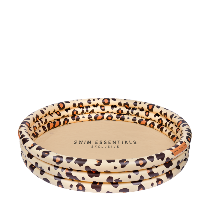 Kinderzwembad Panterprint Beige