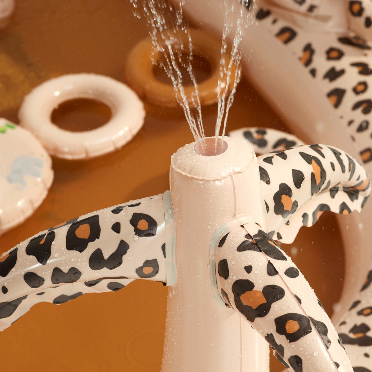 Speelzwembad Panterprint Beige