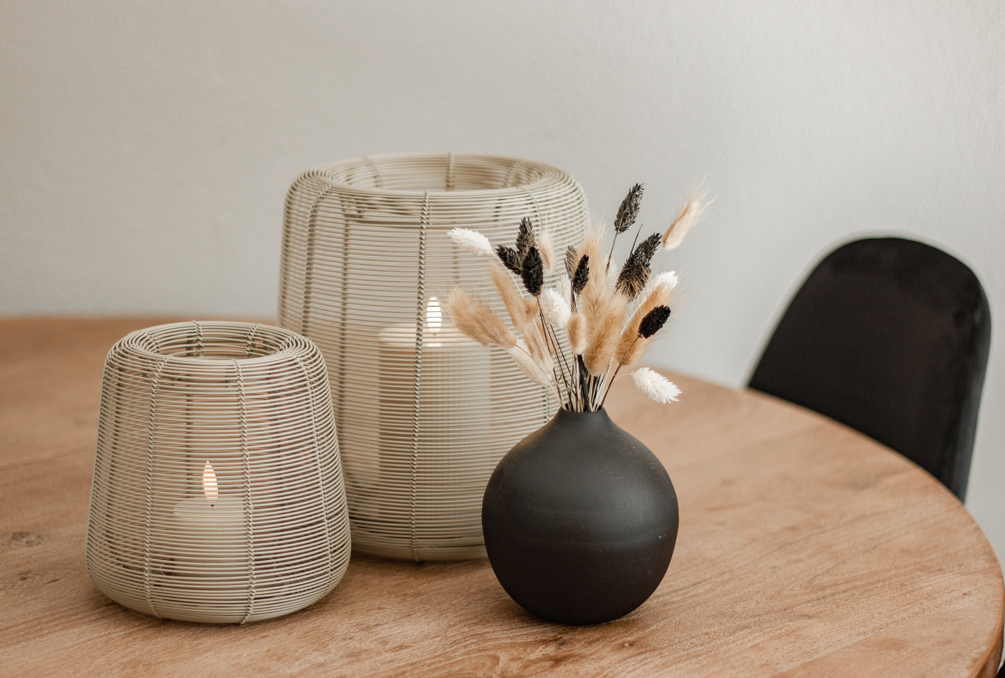 Windlicht Adeta Beige