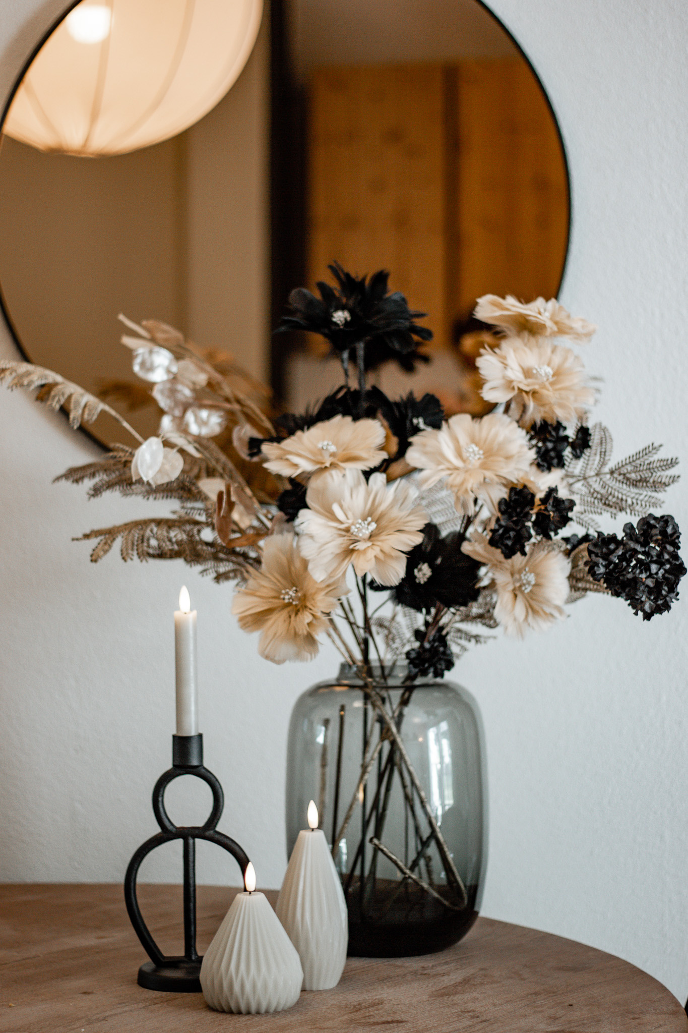 Boeket Nola - Black/Beige