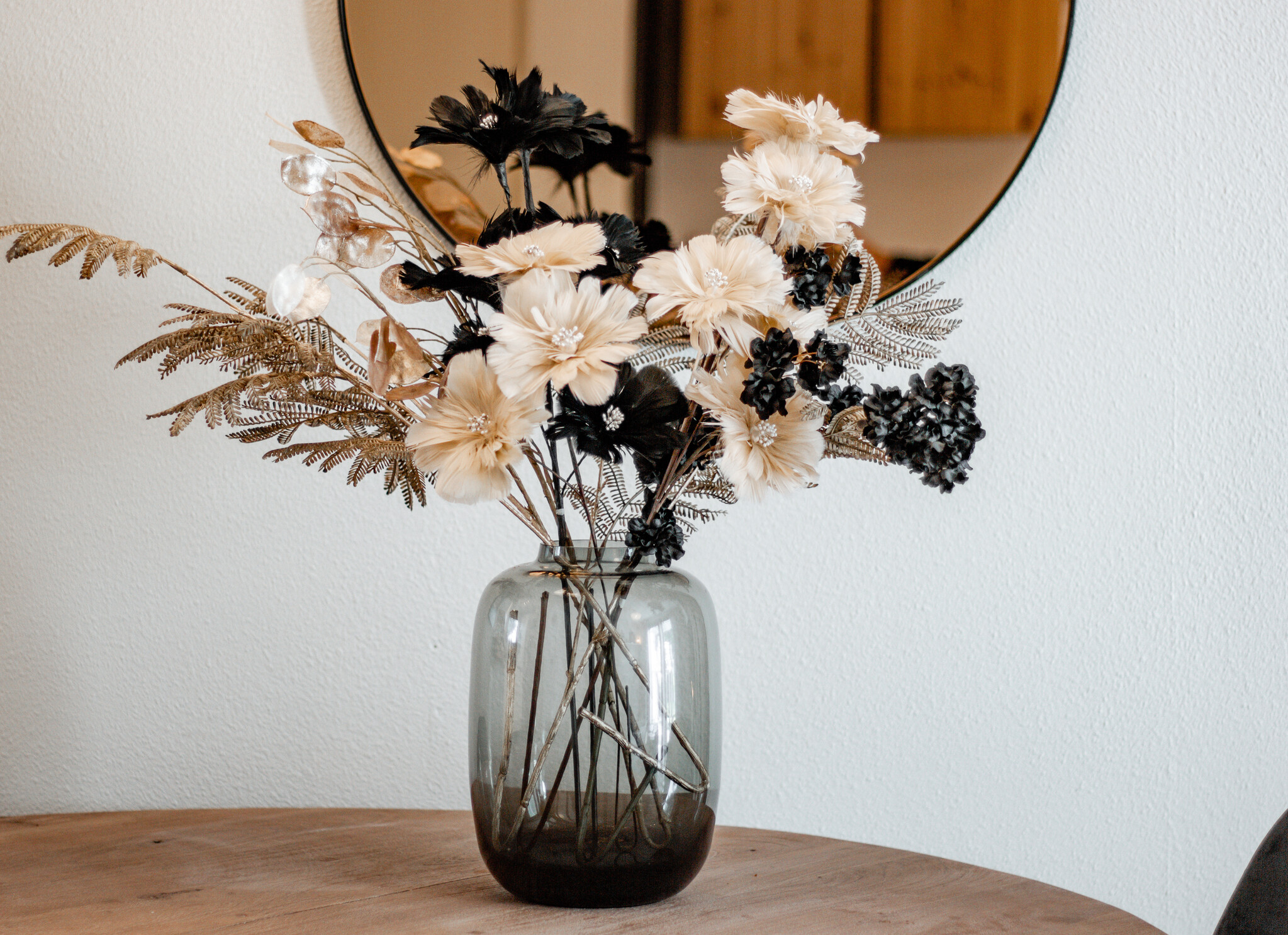 Boeket Nola - Black/Beige