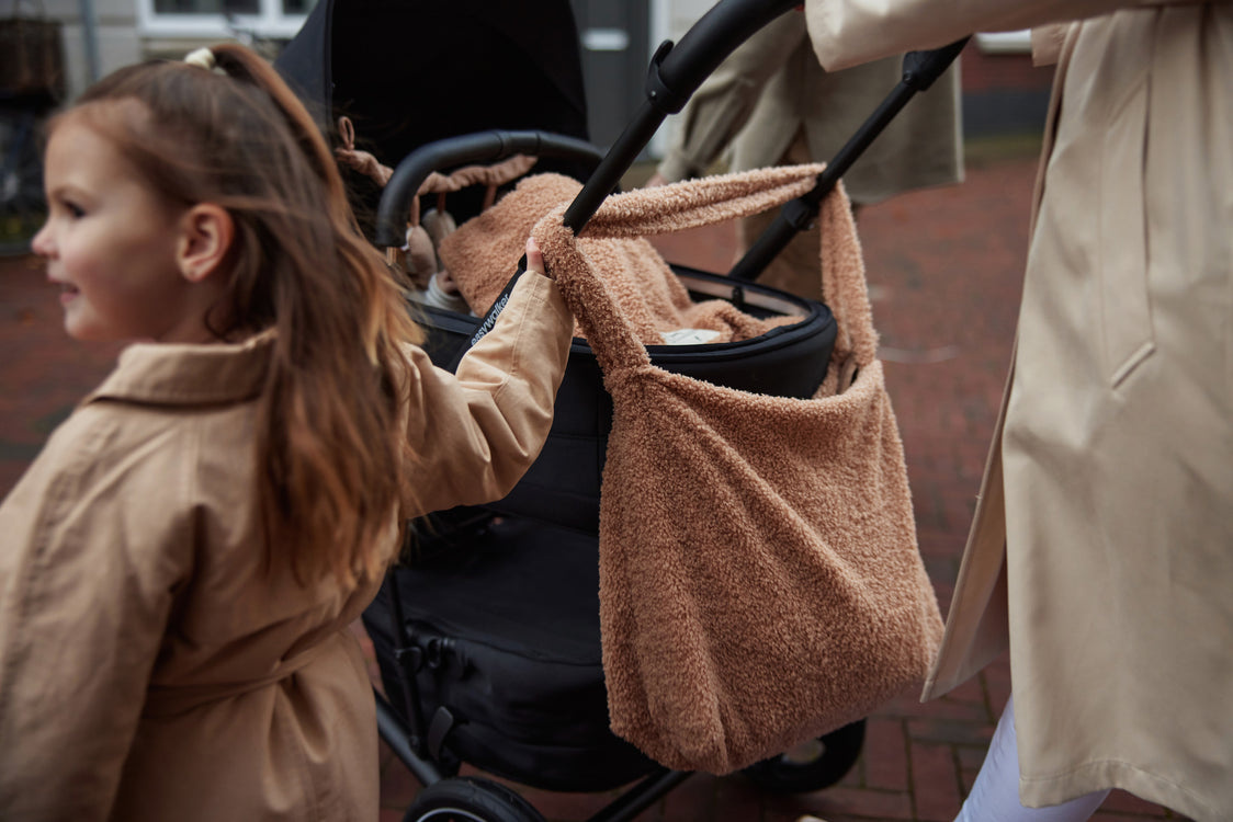 Luiertas Shopper Boucle Biscuit