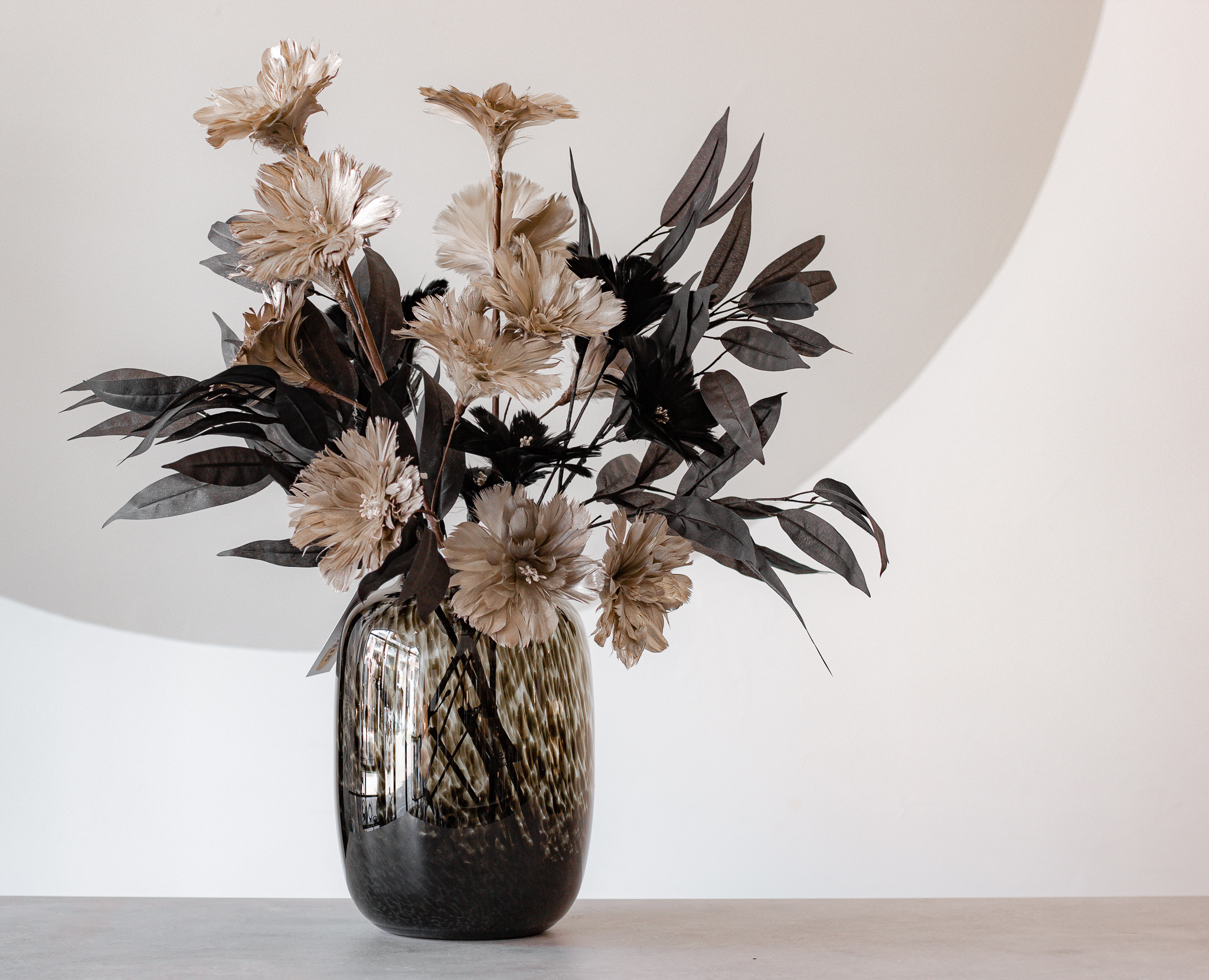 Boeket Fien - Black/Beige