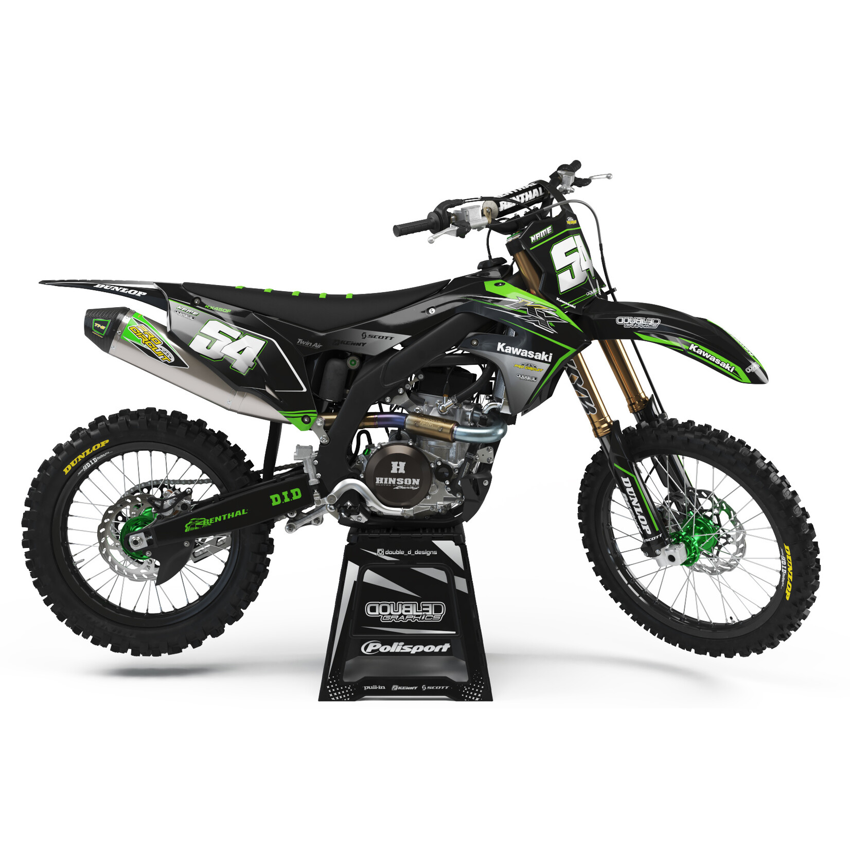 Kawasaki Kawasaki  'EVO'  Stickerset