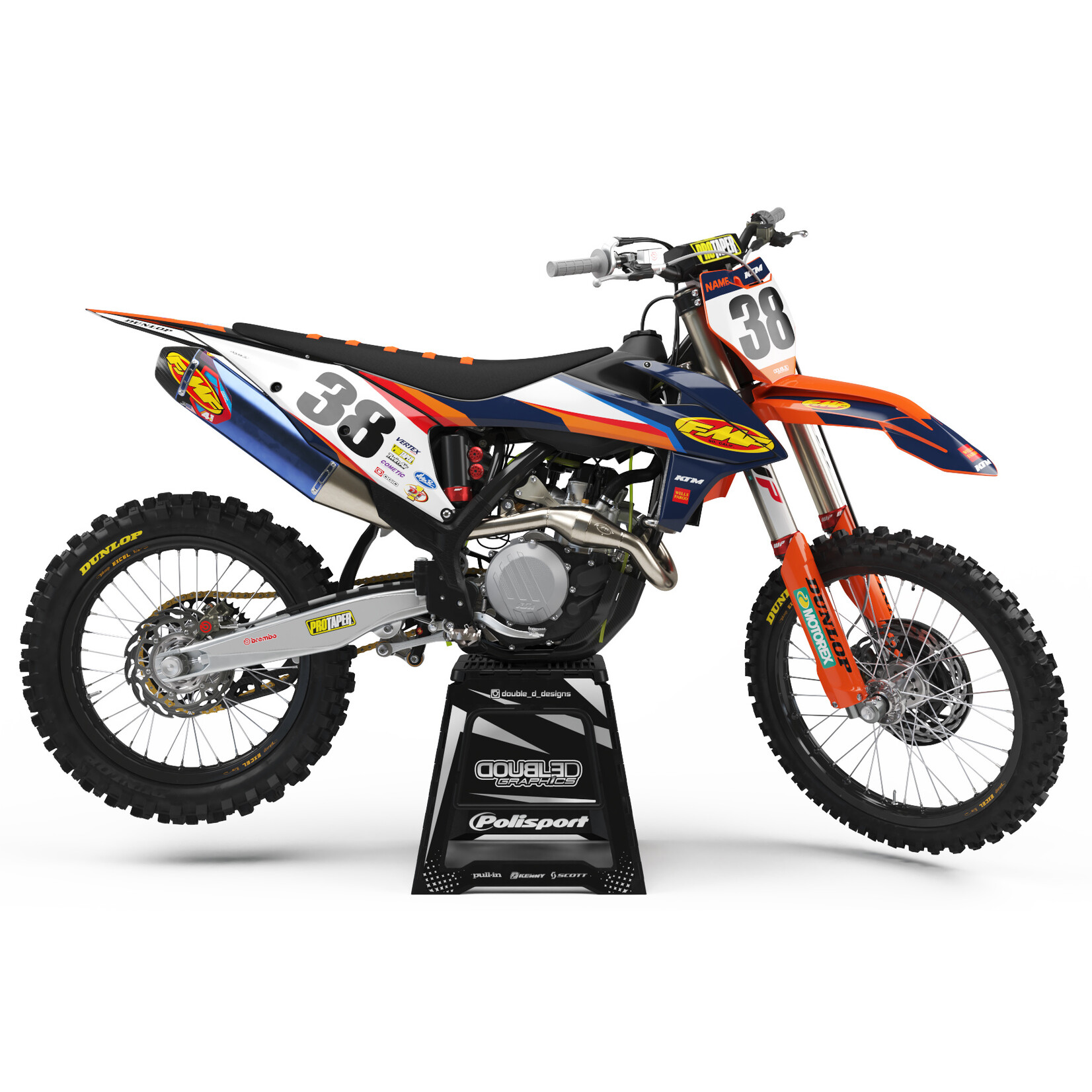 KTM KTM  'DEEGAN REPLICA' Stickerset