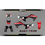 Honda Honda  'BASIC BLACK'  Stickerset