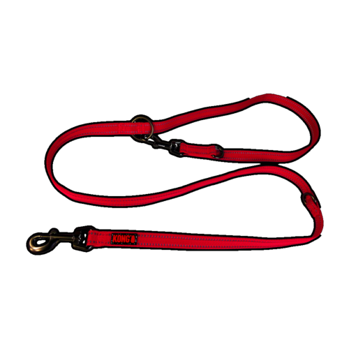 Seasons KONG Adjustable leash M Red