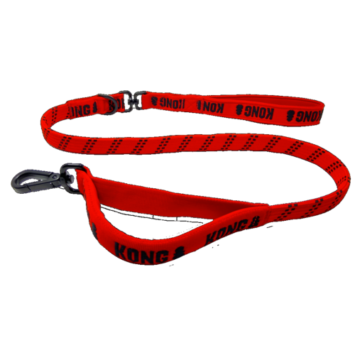 KONG Zero-shock leash One Size Red