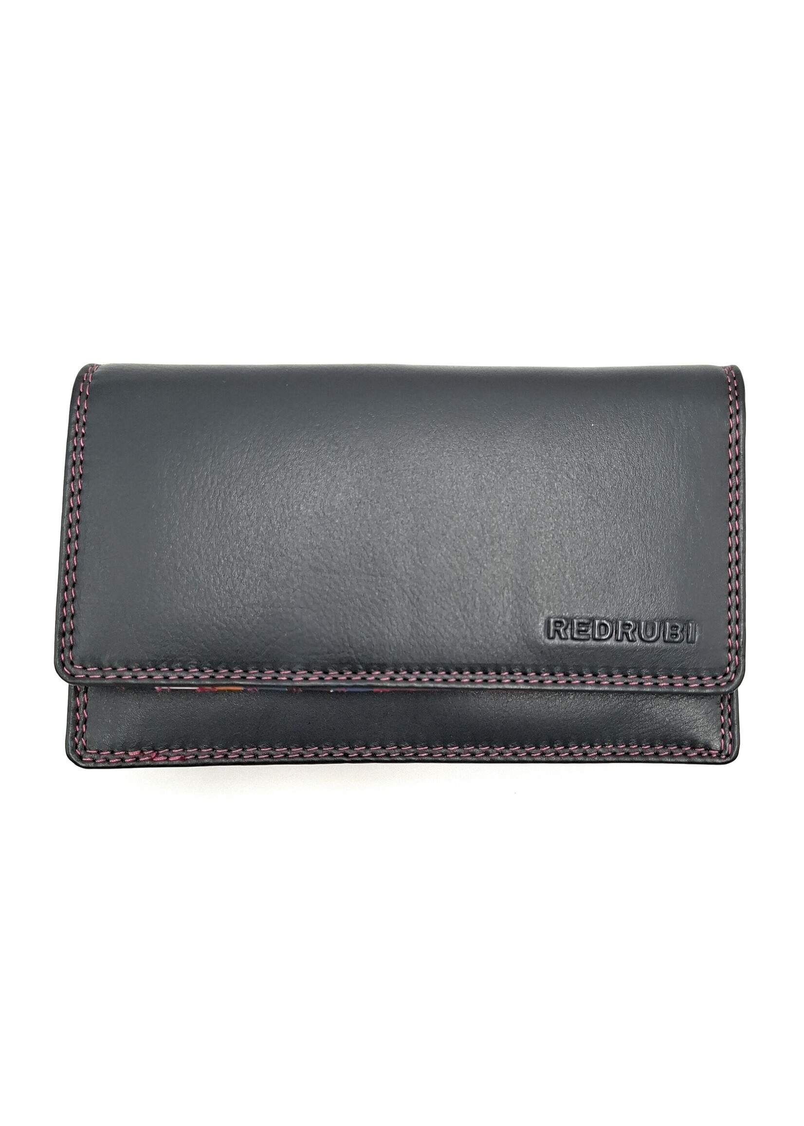 REDRUBI REDRUBI  UM/1-424(2) PAARS  LUXE DAMES PORTEMONNEE MET RFID