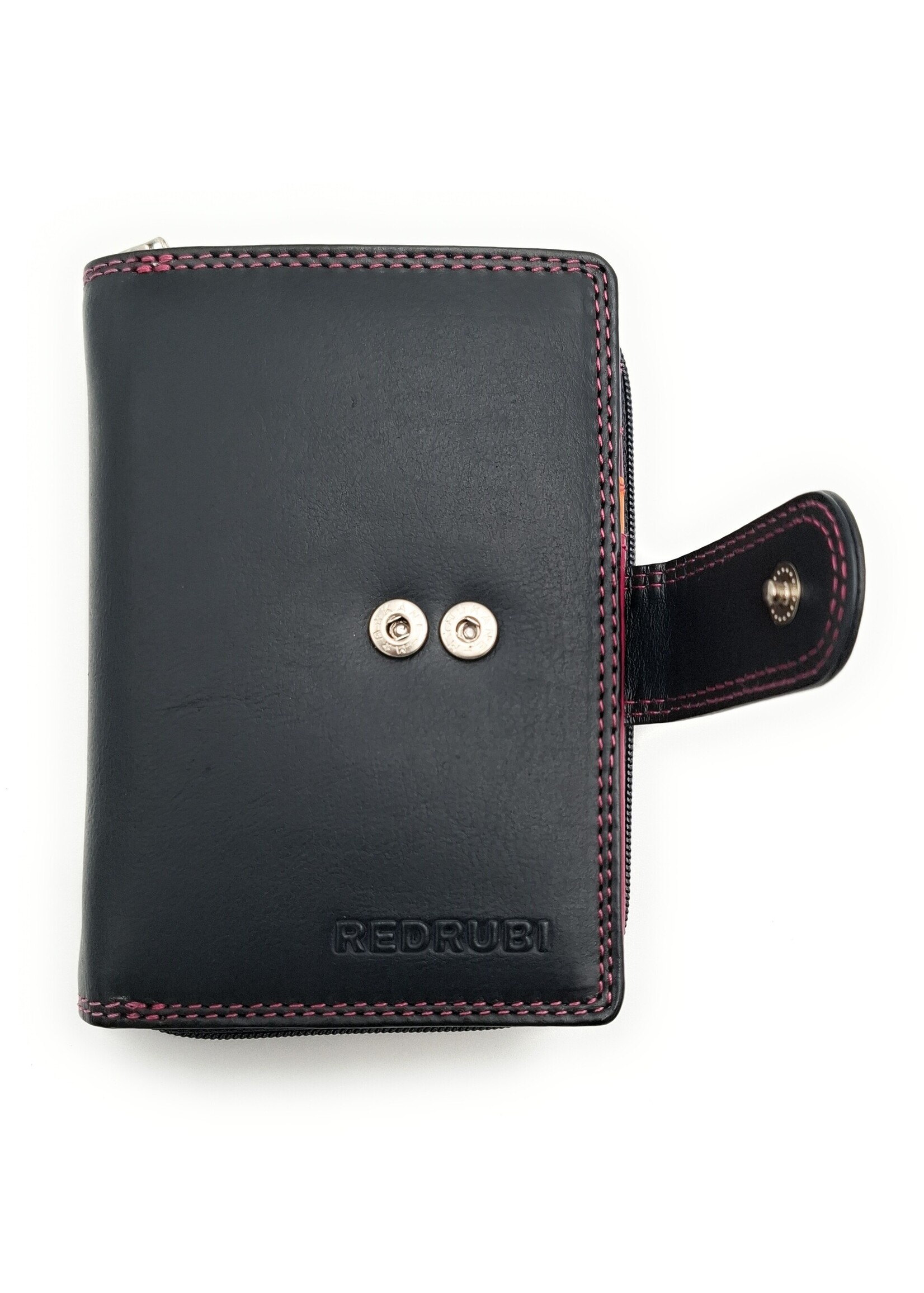 REDRUBI REDRUBI UM/1-425  LUXE DAMES PORTEMONNEE PAARS MULTICOLOUR