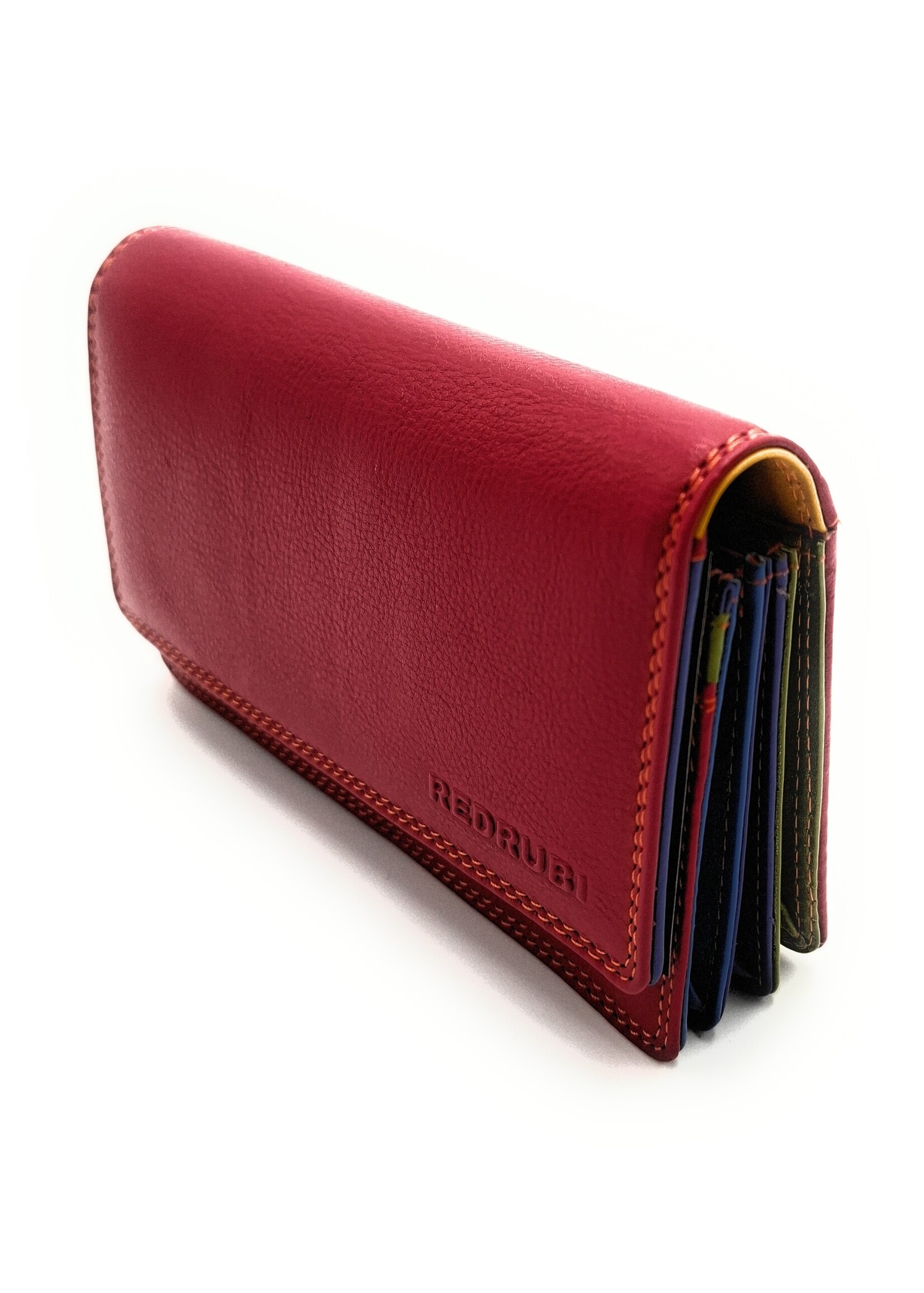 REDRUBI I  UM/1-424 ROOD LUXE DAMES PORTEMONNEE MET RFID