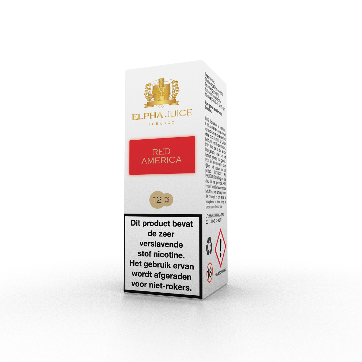 Elpha Juice Tobacco - Red America, foto 4 van 5
