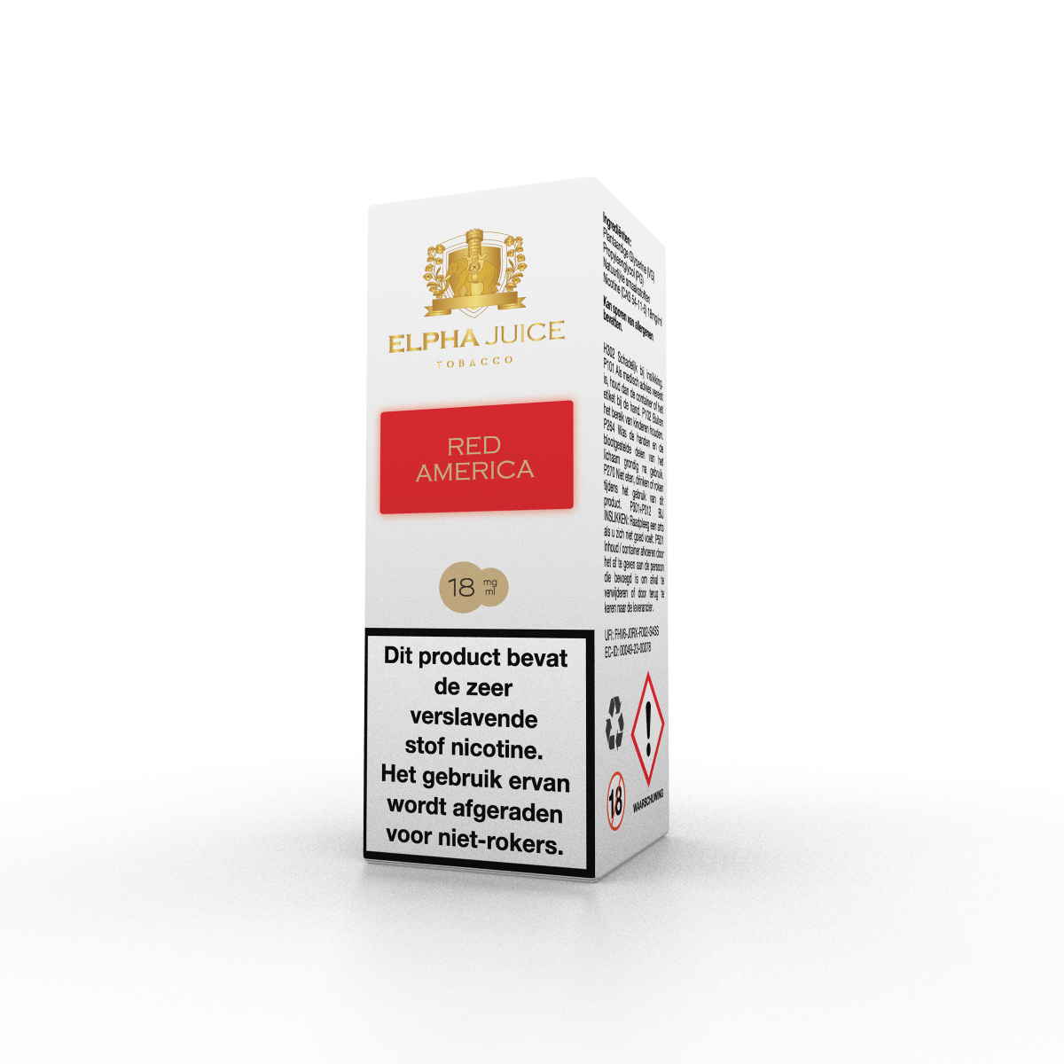 Elpha Juice Tobacco - Red America, foto 5 van 5