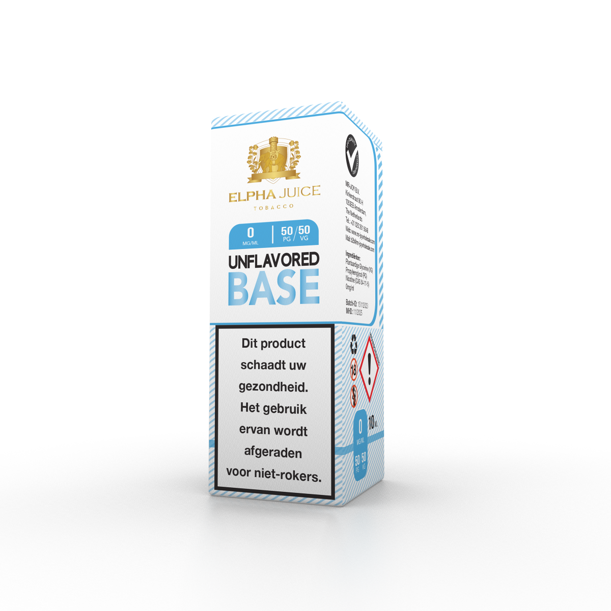 Elpha Juice UNFLAVORED BASE - 50PG/50VG - 0mg