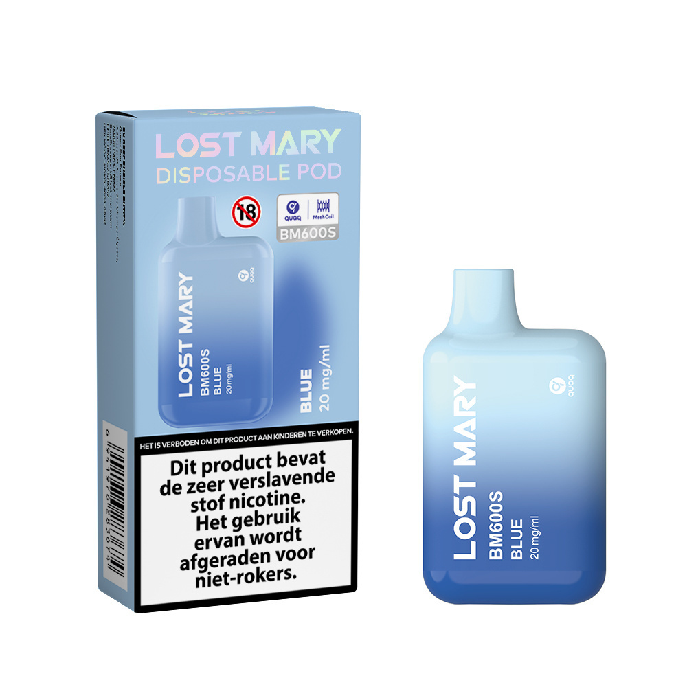 Lost Mary BM600S - BLUE - (White tobacco) - 10Pcs, foto 2 van 3