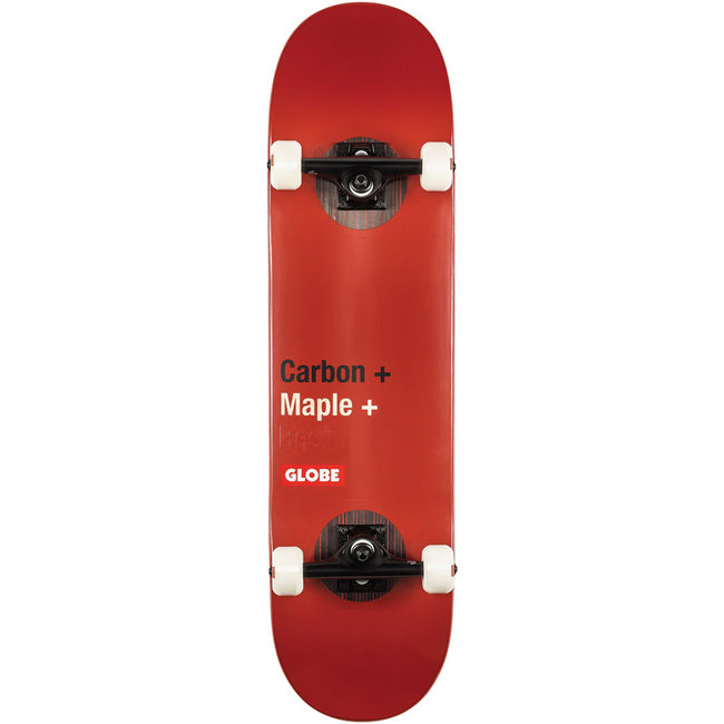 Globe G3 Bar Skateboard Complete 8.25 inch Red