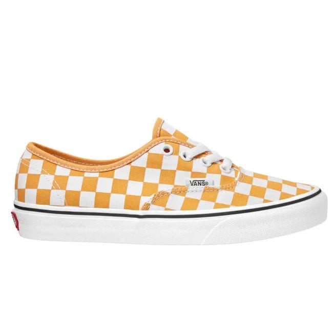 golden checkered vans