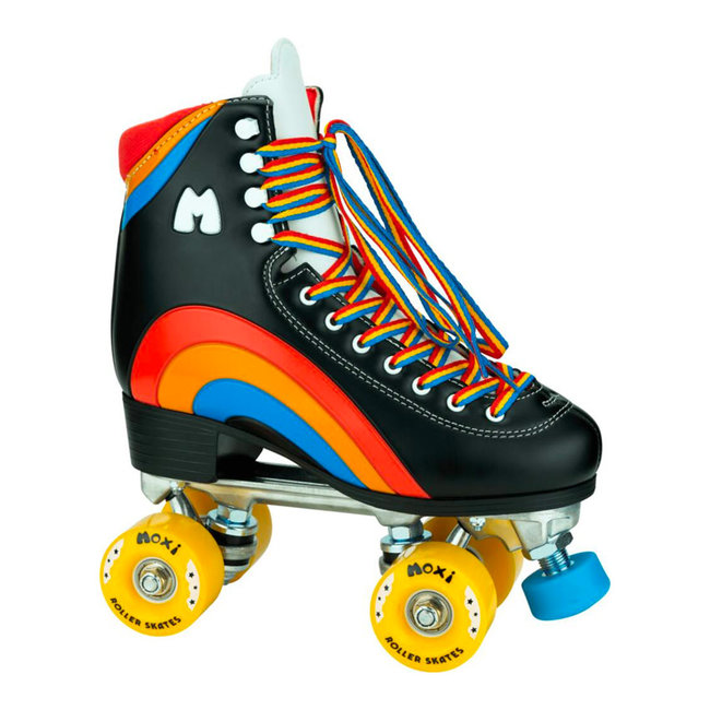 Moxi Rainbow Rider Rollerskates - Black