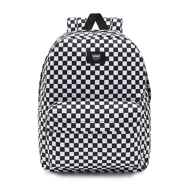 Vans Old Skool Checkerboard Backpack - Black/White