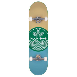 Habitat Leaf Dot 7.75" Skateboard Complete - Green