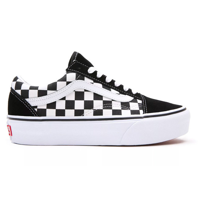 Vorming directory Londen Vans Old School Platform Schoenen - Checkerboard - RSI