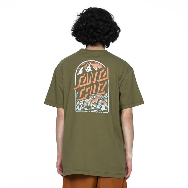 Santa Cruz Retreat T-Shirt - Moss