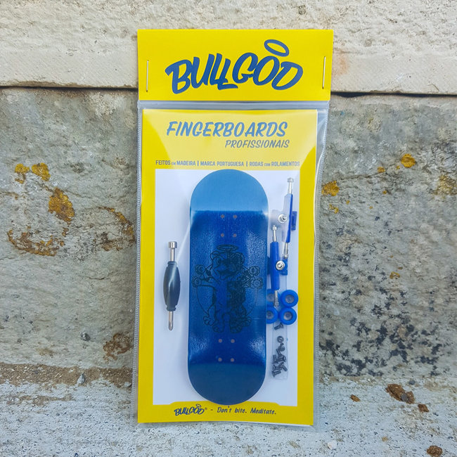 Bullgod Cryptogod 34mm Pro Fingerboard - Blue