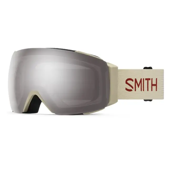 Smith IO MAG Goggles Bone Flow/Sun Platinum Mirror