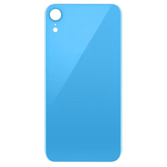 For iPhone XR Back Glass Blue (Enlarged camera frame)