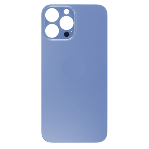 For iPhone 13 Pro Max Back Glass Blue (Enlarged camera frame)