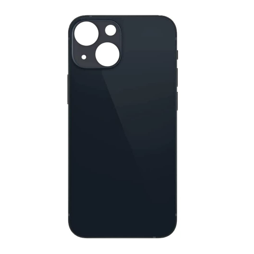 For iPhone 13 Back Glass Black (Enlarged camera frame)